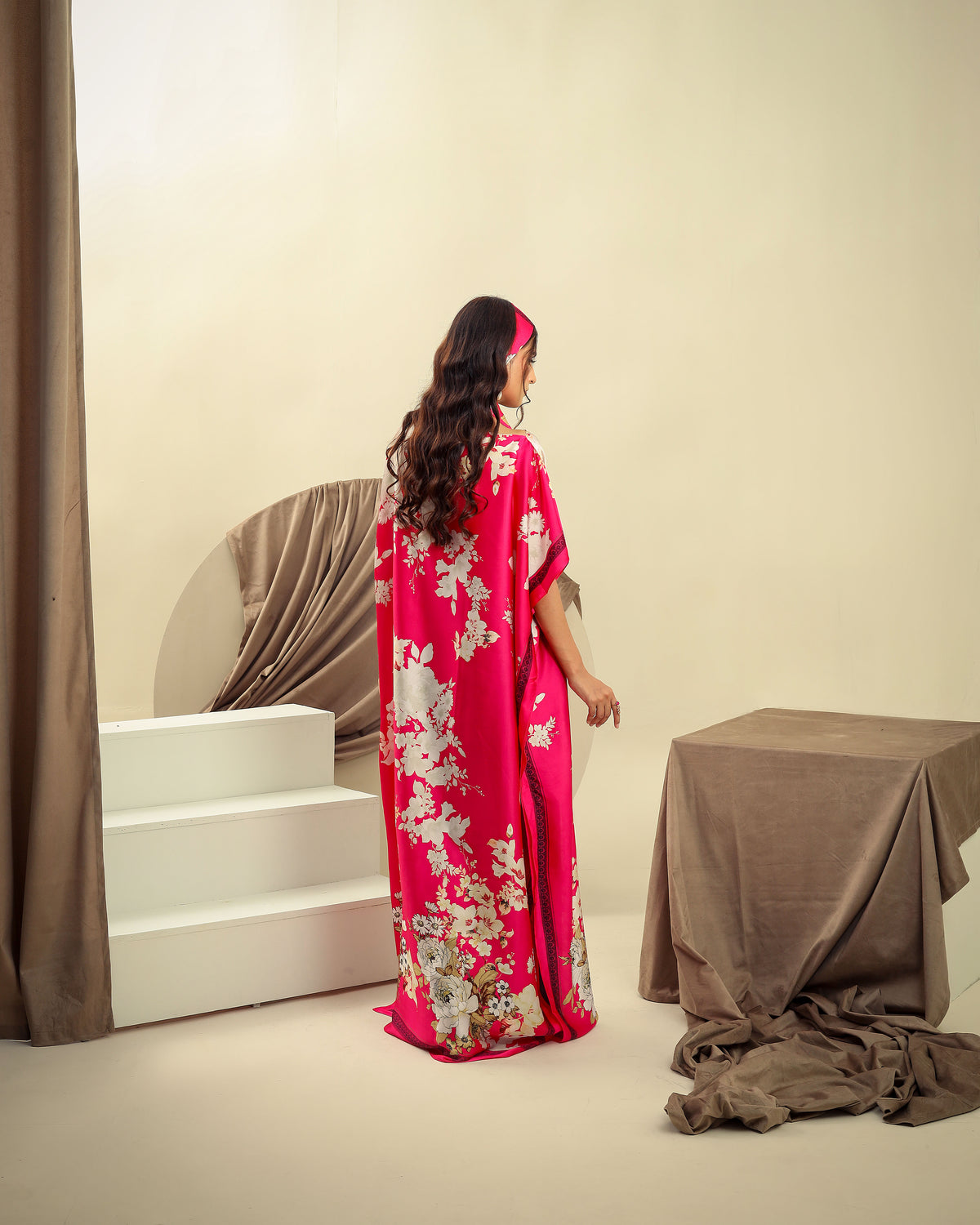 Floral Print Long Dress