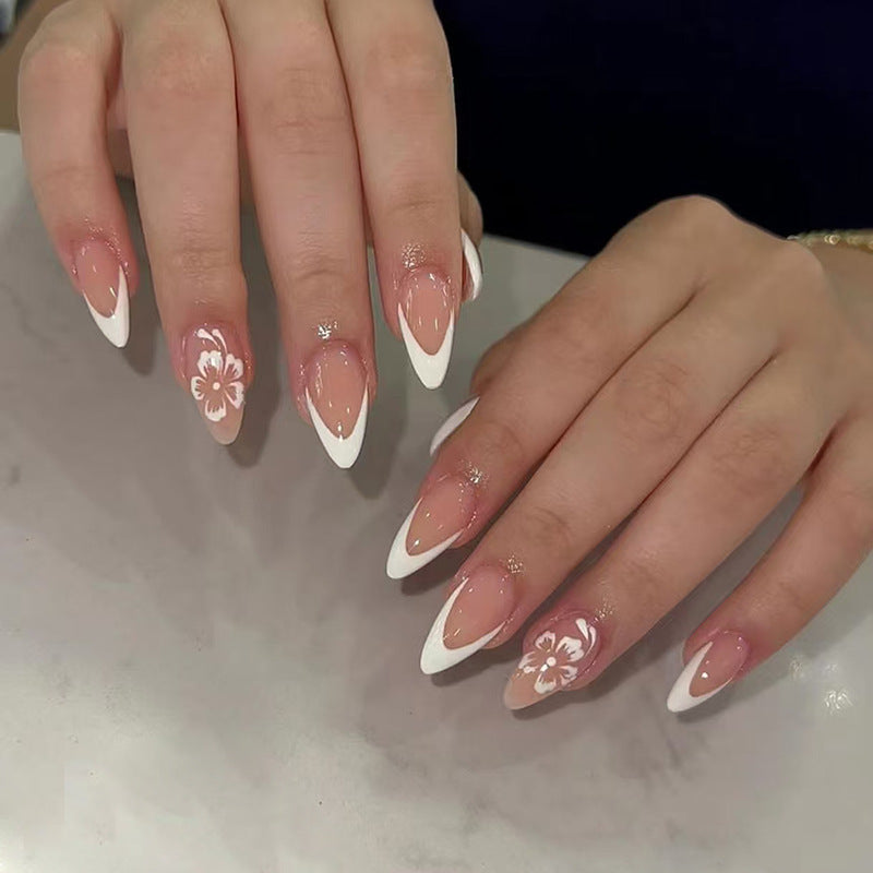 WHITE V-FRENCH