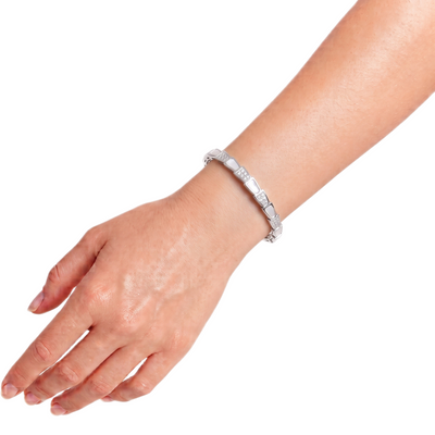 Celeste Crystal Link Bangle