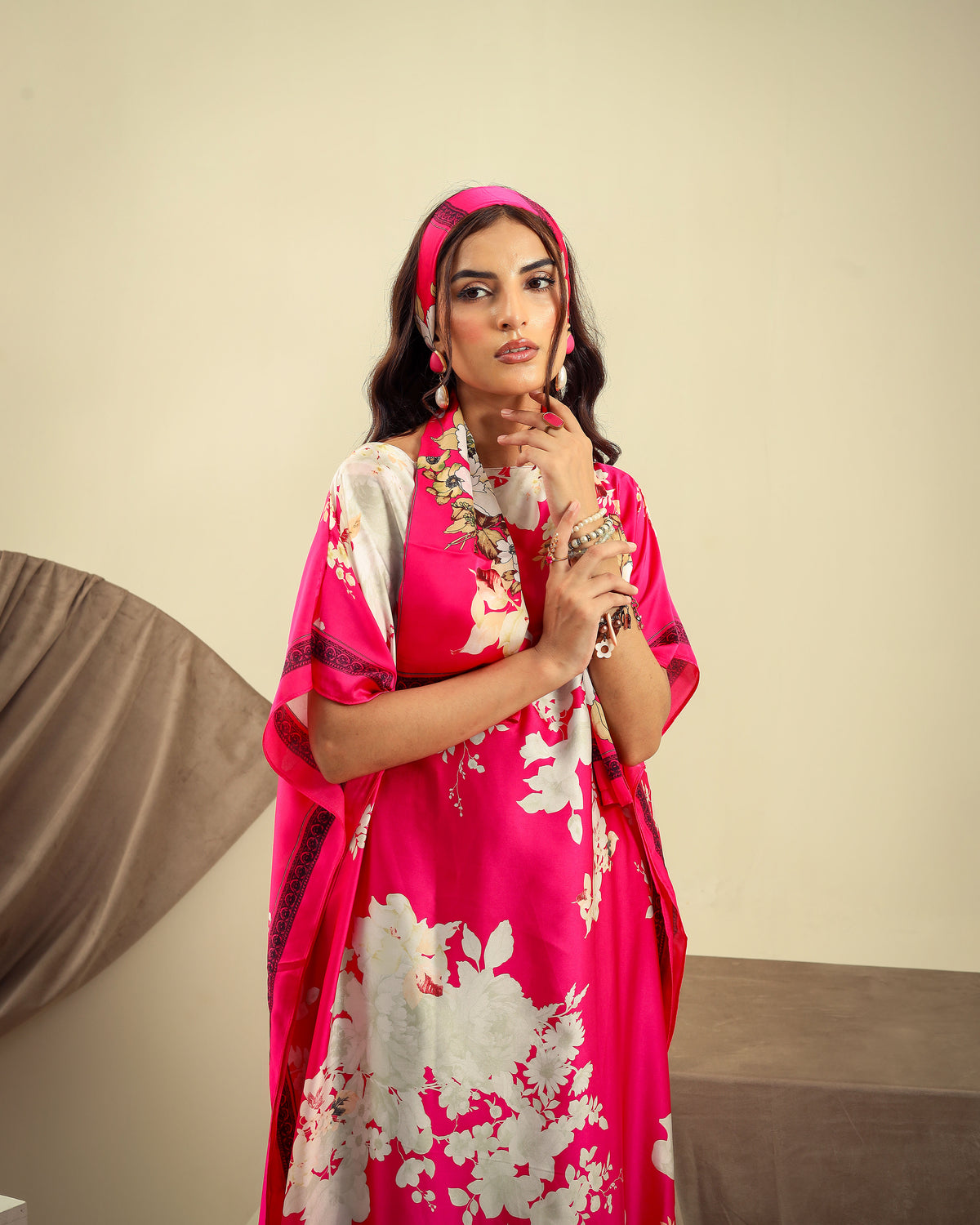 Floral Print Long Dress