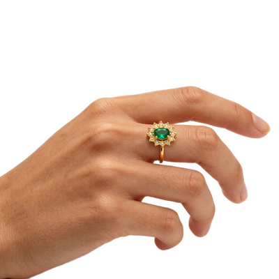 Midnight Drop Ring