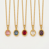 Gold-tone pendant  necklace