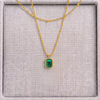Double Émeraude Necklace