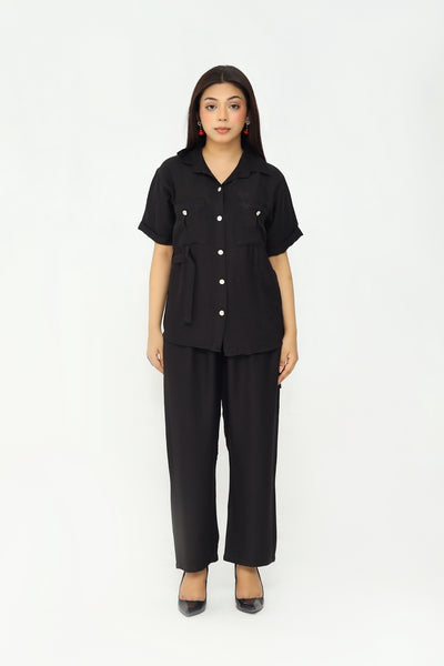 Noir Belted Co-Ord Set (Teens)