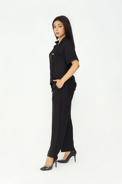 Noir Belted Co-Ord Set (Teens)