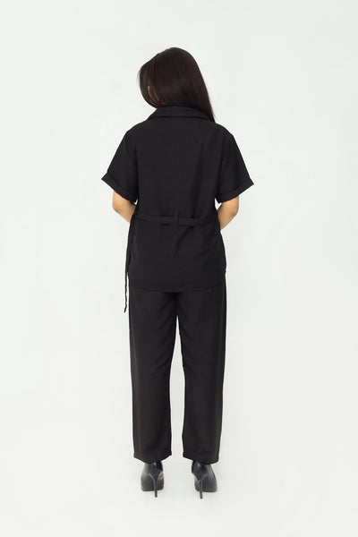 Noir Belted Co-Ord Set (Teens)