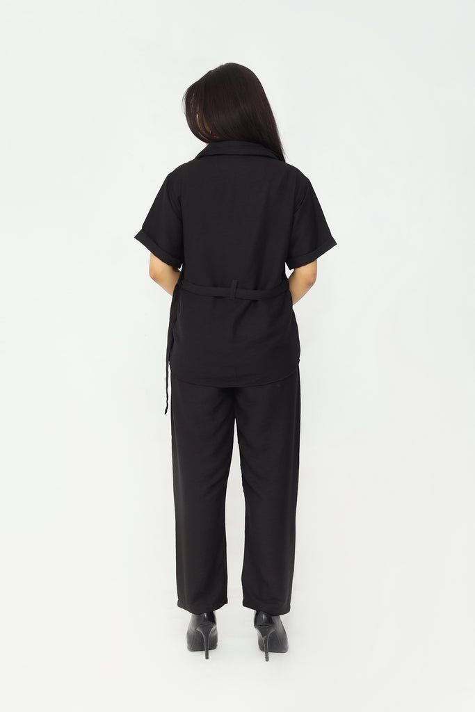 Noir Belted Co-Ord Set (Teens)