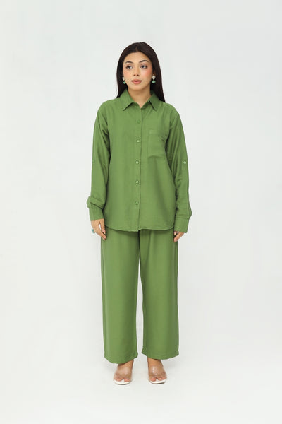 Olive Green Co-Ord Set