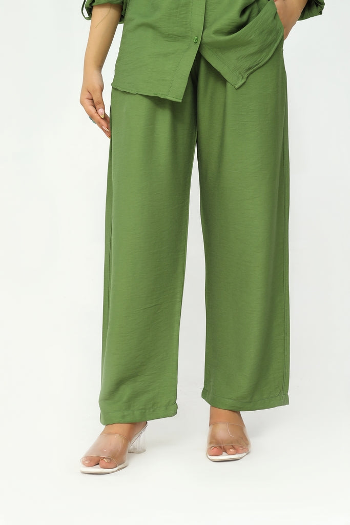 Olive Green Co-Ord Set