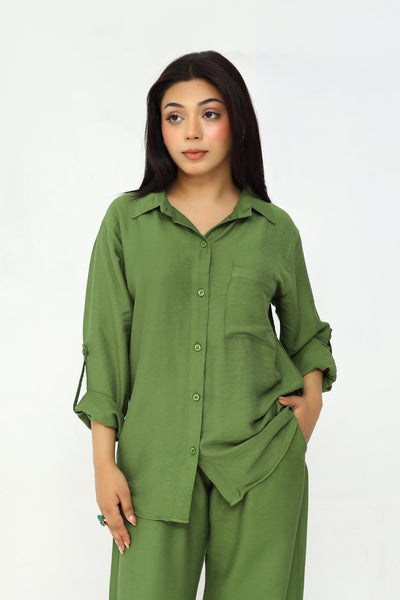 Olive Green Co-Ord Set
