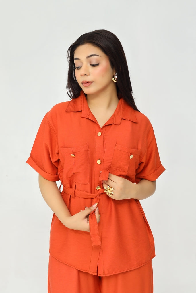 Amber Belted Co-Ord Set (Teens)