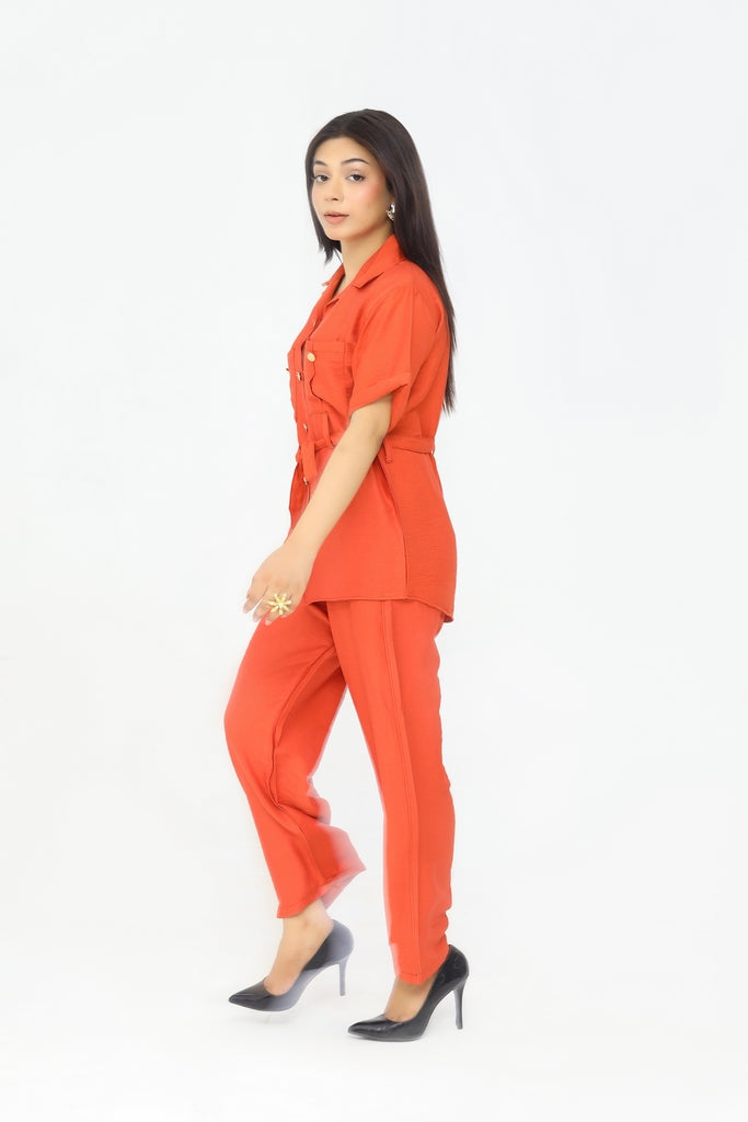 Amber Belted Co-Ord Set (Teens)