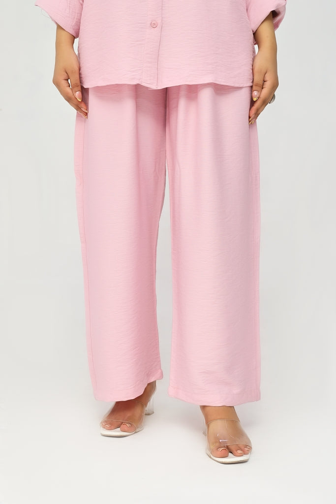 Petal Pink Relaxed Co-Ord Set