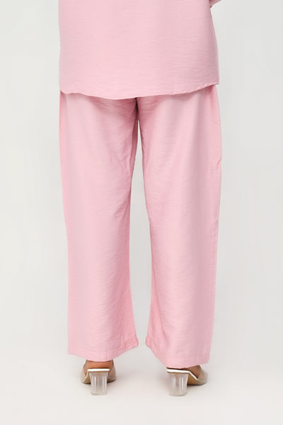 Petal Pink Relaxed Co-Ord Set