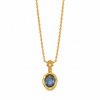 Gold-tone pendant  necklace