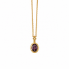 Gold-tone pendant  necklace