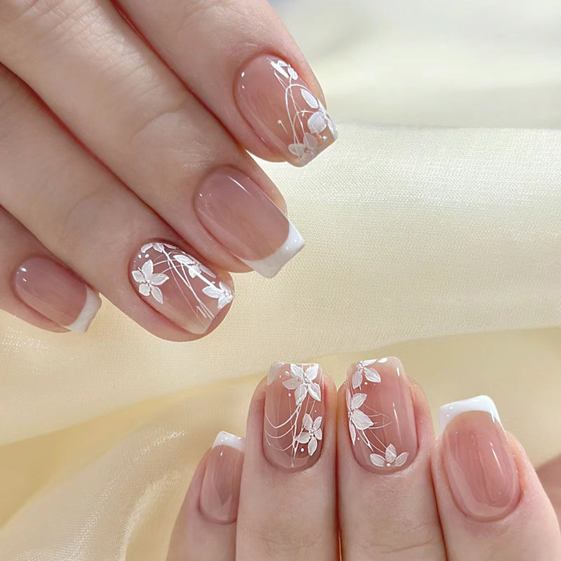 NUDE FRENCH TIPS