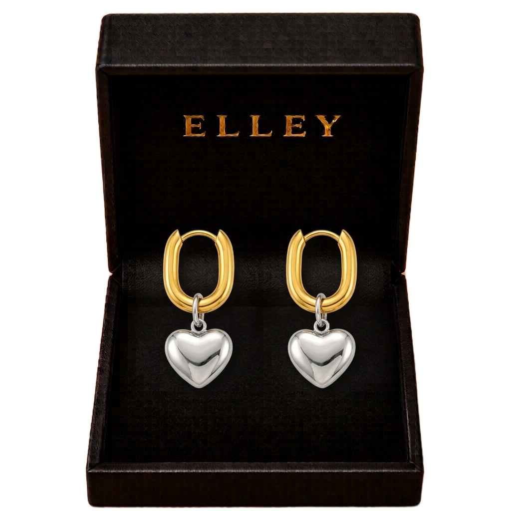 Puffy Heart Hoops