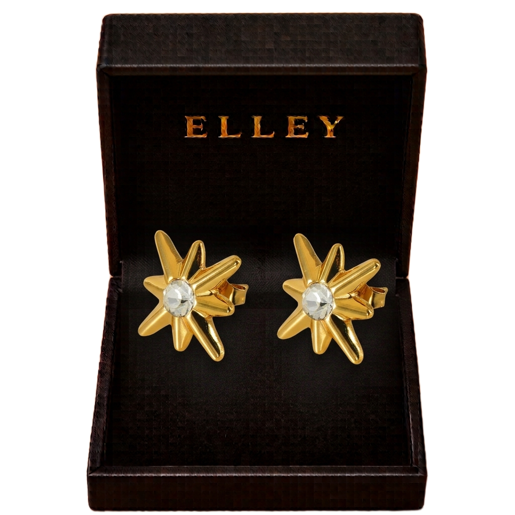 Starburst Crystal Studs