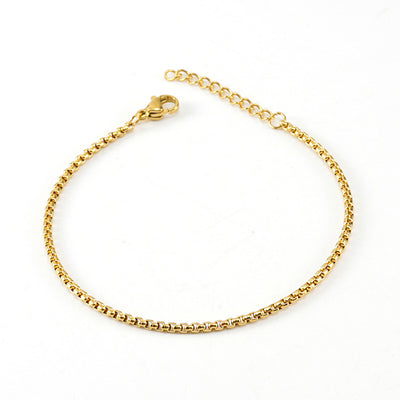 Gilded Core – Minimal But Luxe Delicate Gold-Tone