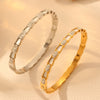 Celeste Crystal Link Bangle